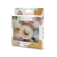 Silicone and Beech Teether “RUDDER” Beige /package/